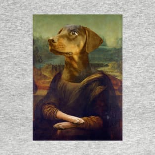 Mona Lisa Pinscher T-Shirt